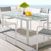 Raleigh 59" Outdoor Patio Aluminum Dining Table - Modway \outdoor\dining tables