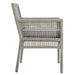 Aura Dining Armchair Outdoor Patio Wicker Rattan Set of 4 - in lifestyle setting