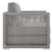 Aura 3 Piece Outdoor Patio Wicker Rattan Set - view 6