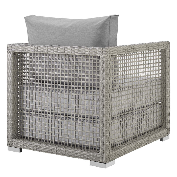 Aura 3 Piece Outdoor Patio Wicker Rattan Set - view 8