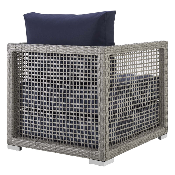 Aura 3 Piece Outdoor Patio Wicker Rattan Set - view 17