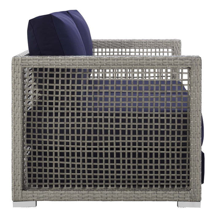 Aura 3 Piece Outdoor Patio Wicker Rattan Set - view 16