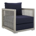 Aura 3 Piece Outdoor Patio Wicker Rattan Set - view 13