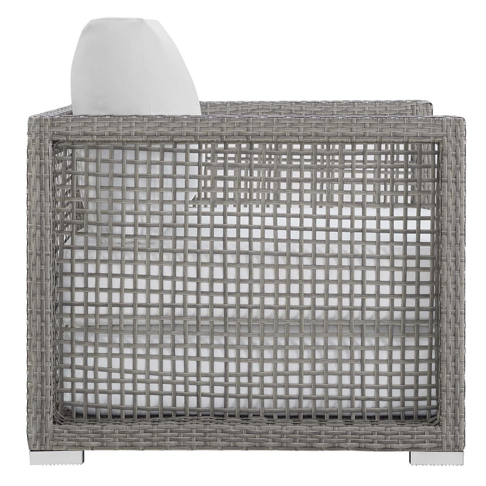 Aura 3 Piece Outdoor Patio Wicker Rattan Set - view 25