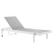 Charleston Outdoor Patio Chaise Lounge Chair - alternate angle view