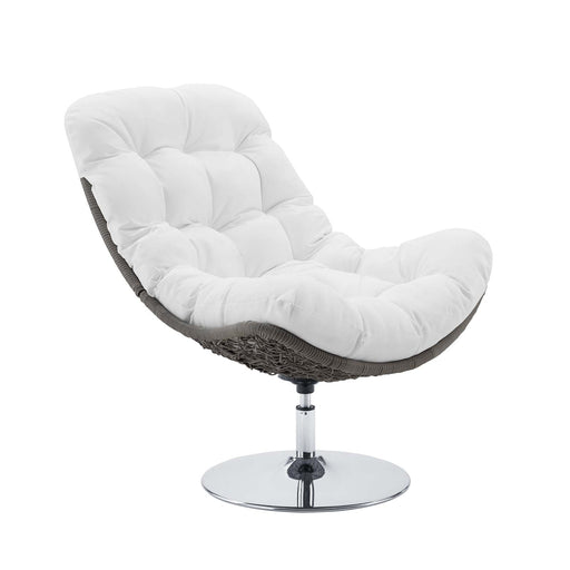 Modway Brighton Wicker Rattan Outdoor Patio Swivel Lounge Chair - Product Image 17
