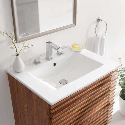 Cayman Bathroom Sink White / 24"