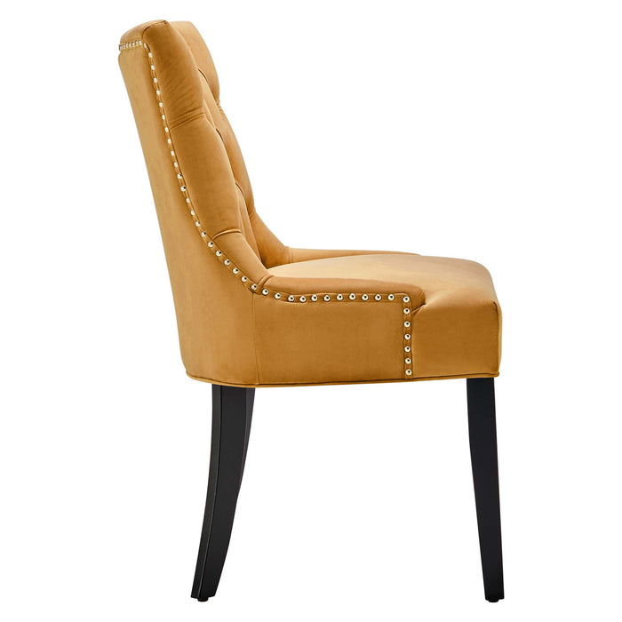 Modway Regent Tufted Performance Velvet Dining Side Chairs - Set of 2 - Close-Up