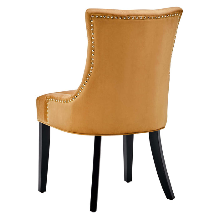 Modway Regent Tufted Performance Velvet Dining Side Chairs - Set of 2 - Lifestyle View