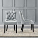 Modway Regent Tufted Performance Velvet Dining Side Chairs - Set of 2 - View 12
