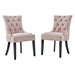 Modway Regent Tufted Performance Velvet Dining Side Chairs - Set of 2 - View 20