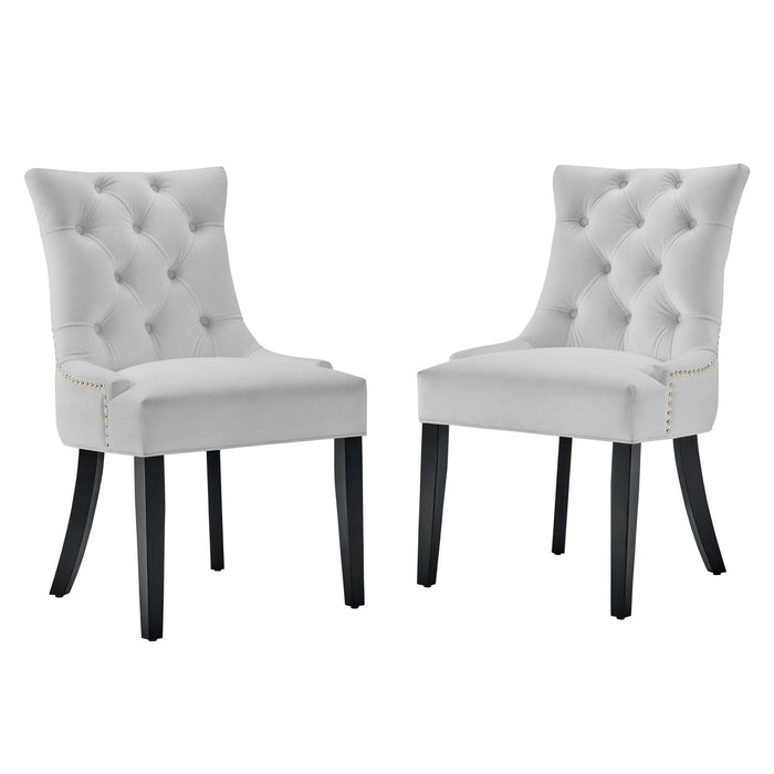 Modway Regent Tufted Performance Velvet Dining Side Chairs - Set of 2 - View 40