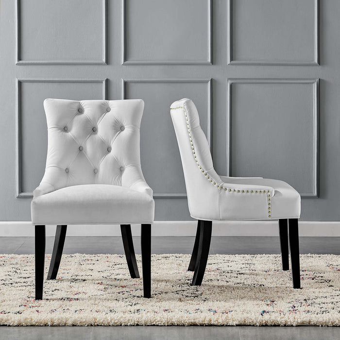 Modway Regent Tufted Performance Velvet Dining Side Chairs - Set of 2 - View 42