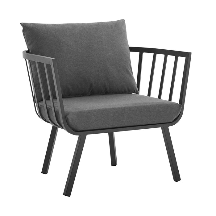 Riverside 5 Piece Outdoor Patio Aluminum Set by Modway - view 18