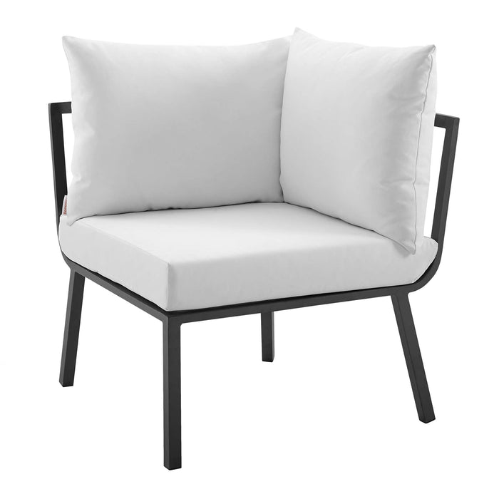 Riverside 5 Piece Outdoor Patio Aluminum Set by Modway - specifications diagram