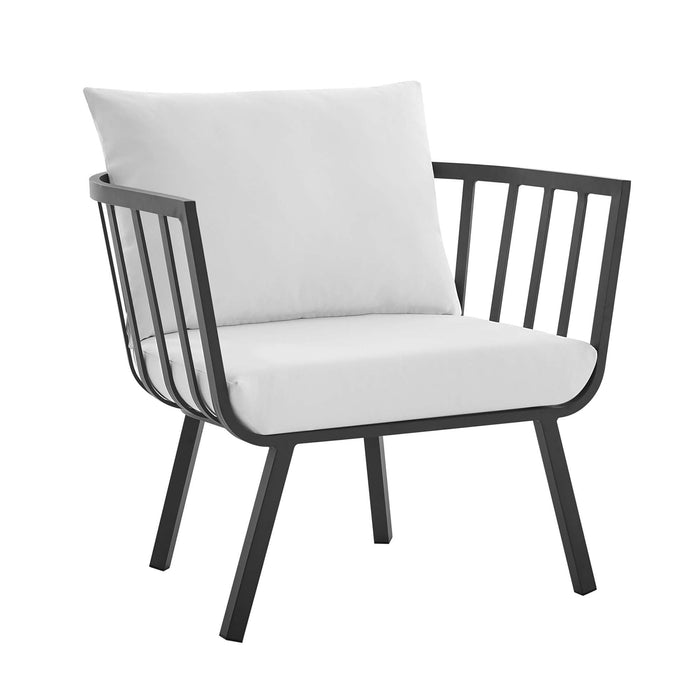 Riverside 5 Piece Outdoor Patio Aluminum Set by Modway - detail close-up