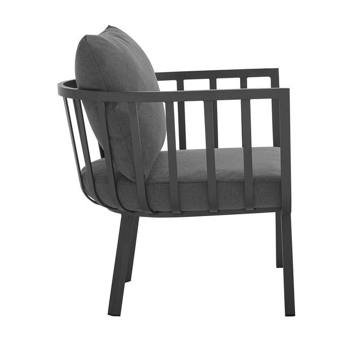 Riverside 4 Piece Outdoor Patio Aluminum Set by Modway - view 20