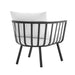 Riverside 4 Piece Outdoor Patio Aluminum Set outdoor patio furniture set detail close-up