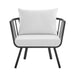 Riverside 4 Piece Outdoor Patio Aluminum Set outdoor patio furniture set dimensions and measurements