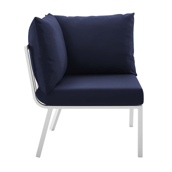 Riverside 4 Piece Outdoor Patio Aluminum Set by Modway - interior view