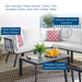 Riverside 6 Piece Outdoor Patio Aluminum Set by Modway - view 16