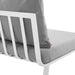 Riverside 6 Piece Outdoor Patio Aluminum Set outdoor patio furniture set angle view