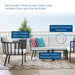 Modway Riverside 5 Piece Outdoor Patio Aluminum Set - View 20