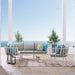 Modway Riverside 5 Piece Outdoor Patio Aluminum Set - View 36