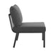 Riverside 5 Piece Outdoor Patio Aluminum Set by Modway - lifestyle in-use