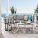Riverside 5 Piece Outdoor Patio Aluminum Set outdoor patio furniture set