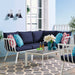 Riverside 5 Piece Outdoor Patio Aluminum Set outdoor patio furniture set
