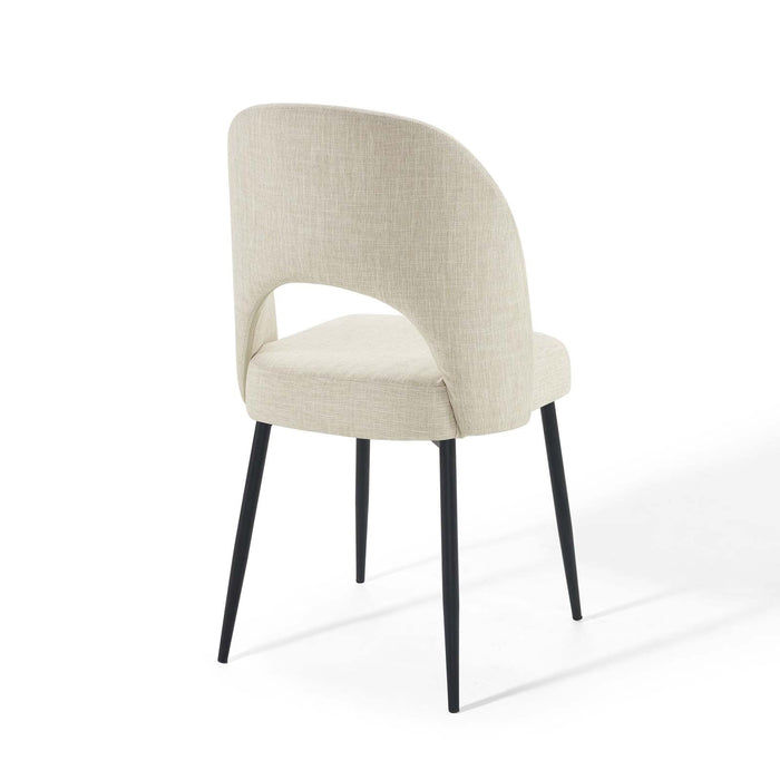 Modway Rouse Upholstered Fabric Dining Side Chair - Dimensions