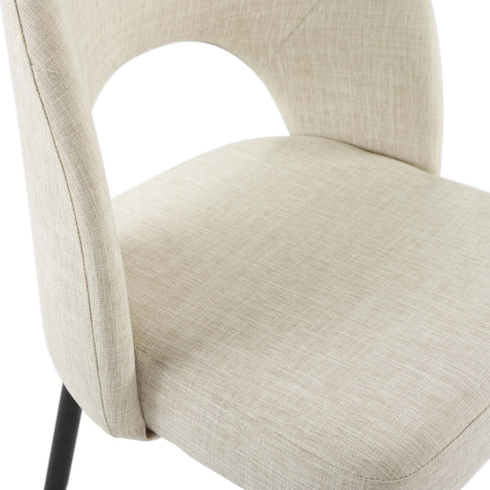 Modway Rouse Upholstered Fabric Dining Side Chair - Installation View