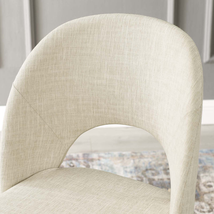 Modway Rouse Upholstered Fabric Dining Side Chair - Close-Up