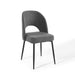 Modway Rouse Upholstered Fabric Dining Side Chair - View 10