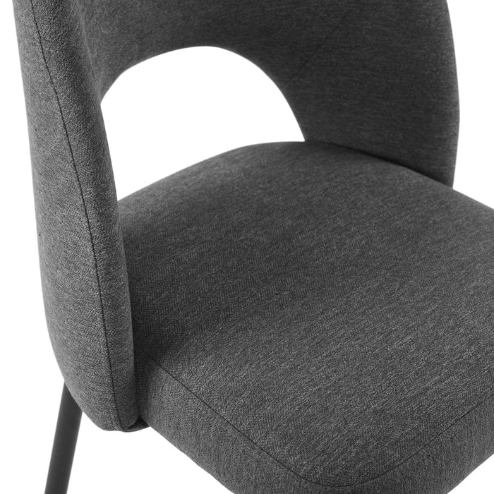 Modway Rouse Upholstered Fabric Dining Side Chair - View 17