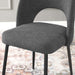 Modway Rouse Upholstered Fabric Dining Side Chair - View 13