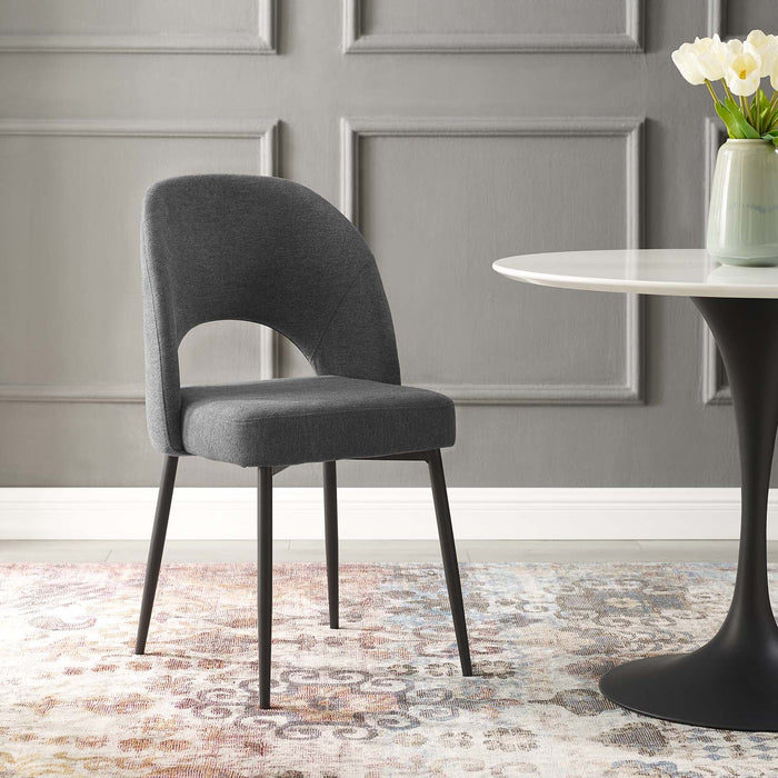 Modway Rouse Upholstered Fabric Dining Side Chair - View 9