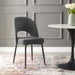 Modway Rouse Upholstered Fabric Dining Side Chair - View 9