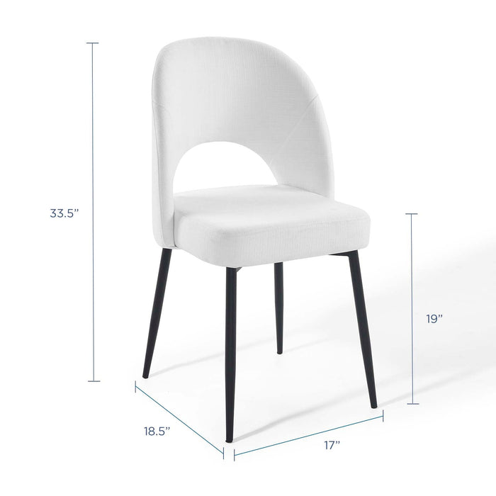 Modway Rouse Upholstered Fabric Dining Side Chair - View 28