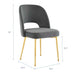 Modway Rouse Dining Room Side Chair in Blue - Detail View