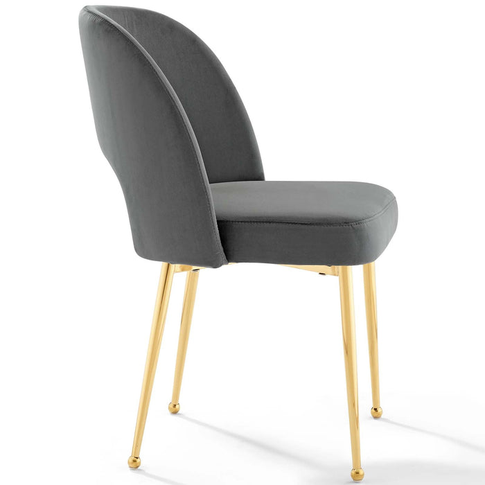 Modway Rouse Dining Room Side Chair - Dimensions