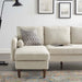 Revive Upholstered Right or Left Sectional Sofa Beige