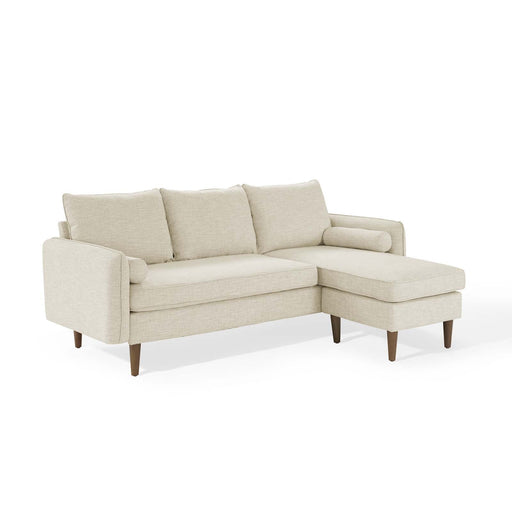 Revive Upholstered Right or Left Sectional Sofa Beige