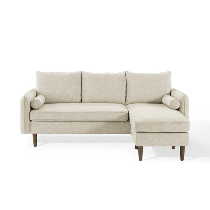 Revive Upholstered Right or Left Sectional Sofa Beige