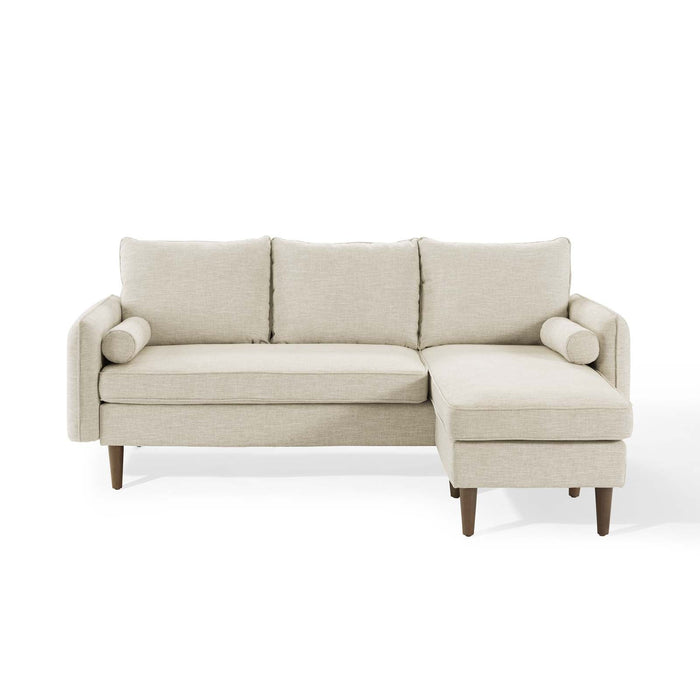 Revive Upholstered Right or Left Sectional Sofa Beige