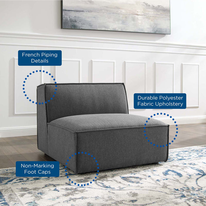 Restore Sectional Sofa Armless Chair - detail close-up