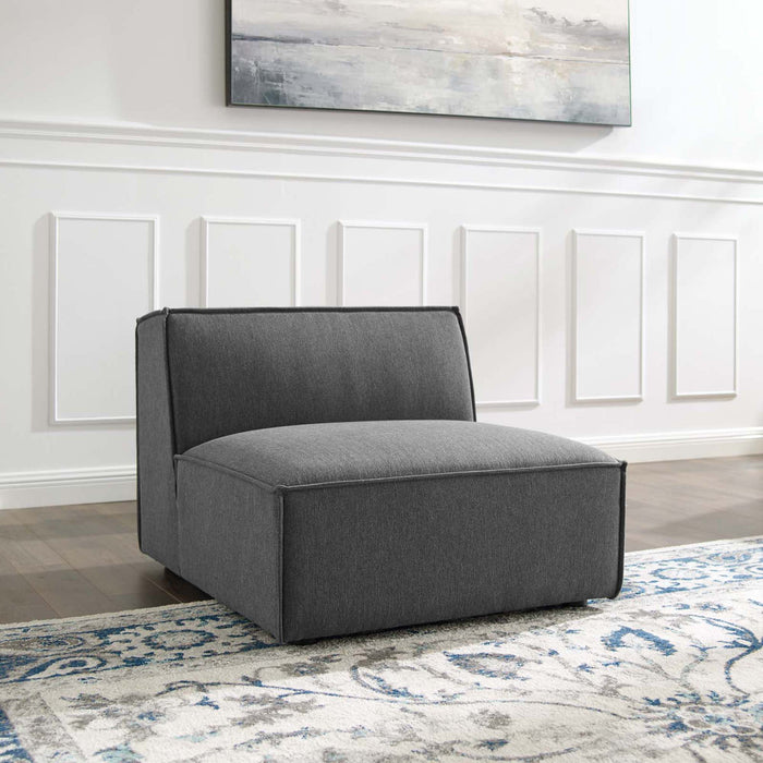 Restore Sectional Sofa Armless Chair - Modway \living\sectionals