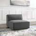 Restore Sectional Sofa Armless Chair - Modway \living\sectionals