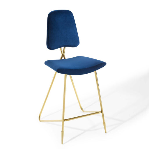 Modway Ponder Performance Velvet Bar Stool Living Room Furniture - View 42
